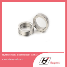 Strong N52 NdFeB Ring Permanent Magnet with High Quality
